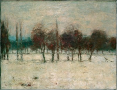 Fruit Trees in the Snow by Christian Rohlfs
