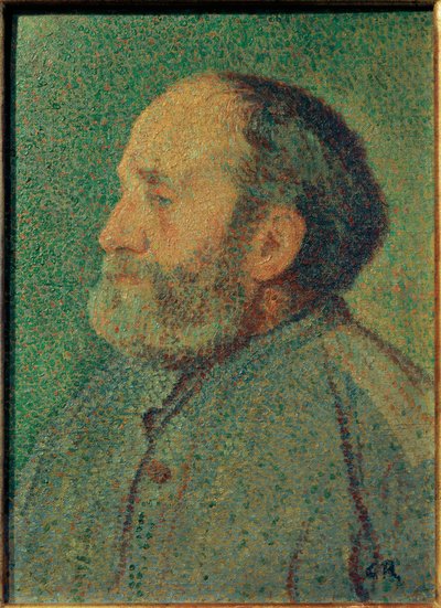 Portrait of a Bearded Man by Christian Rohlfs