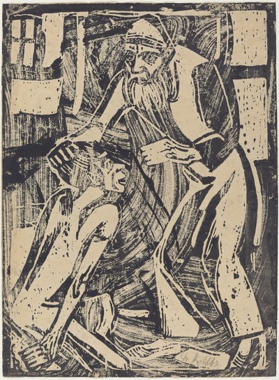 Return of the Prodigal Son, 1916 by Christian Rohlfs