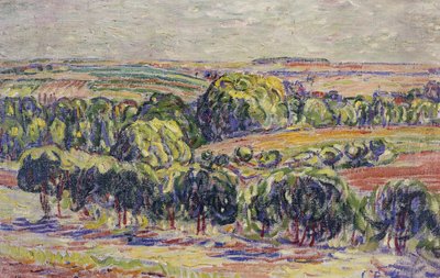 Summer Landscape near Weimar by Christian Rohlfs