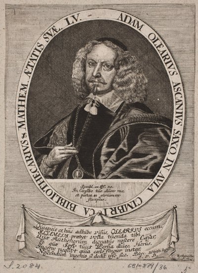 Adam Olearius by Christian Rothgiesser
