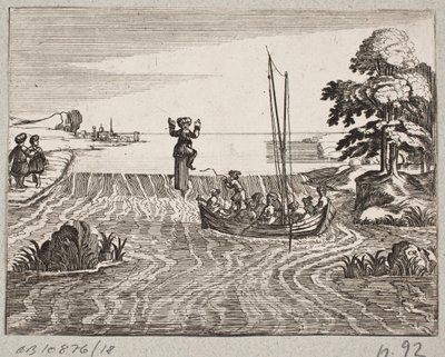Illustration for Adam Olearius, "Persianischer Rosenthal von einem Sinnreichen Poeten Schich Saadi", Schleswig 1660 by Christian Rothgiesser