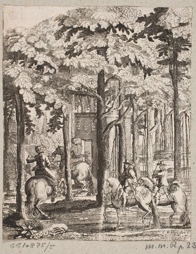 Riders in a Forest by Christian Rothgiesser