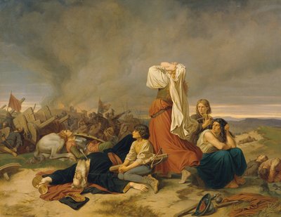 The Battle of Lipany on 30 May 1434, 1868 by Christian Ruben