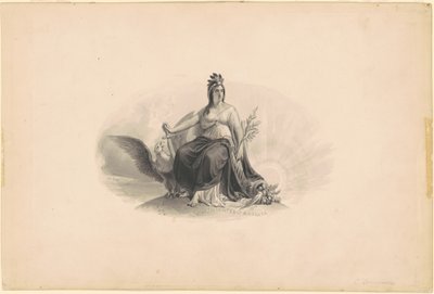 Design for an Emblem of the United States of America by Christian Schussele
