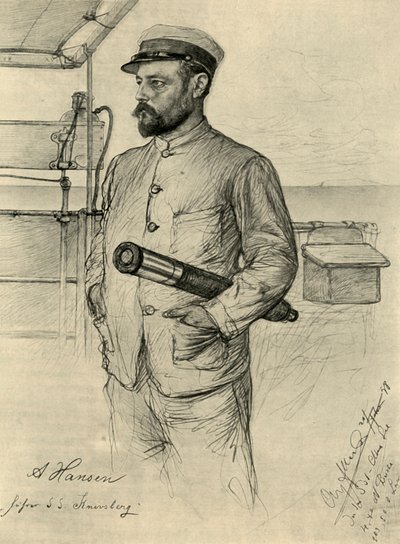 A Hansen, first officer on the 