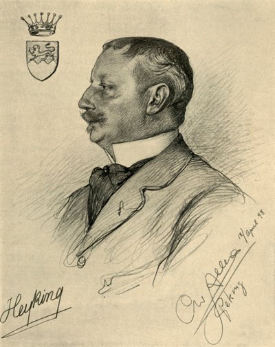 Edmund von Heyking, Peking by Christian Wilhelm Allers
