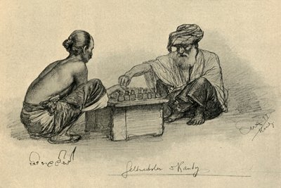 Moneylender, Kandy, Ceylon by Christian Wilhelm Allers