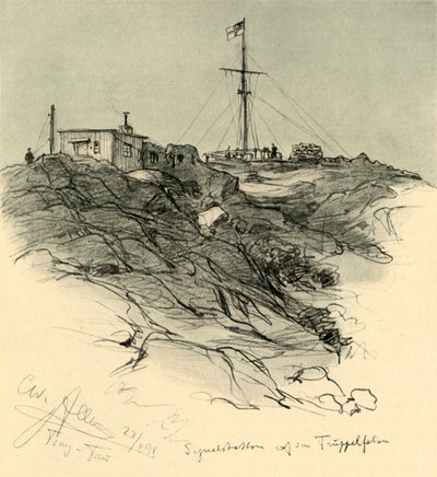 Signalling Station, Tsingtao, China by Christian Wilhelm Allers