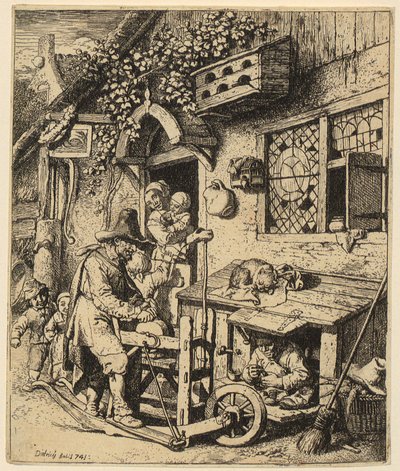Scissors Grinder by Christian Wilhelm Ernst Dietrich
