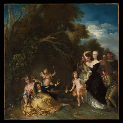 Surprised, or Infidelity Found Out by Christian Wilhelm Ernst Dietrich