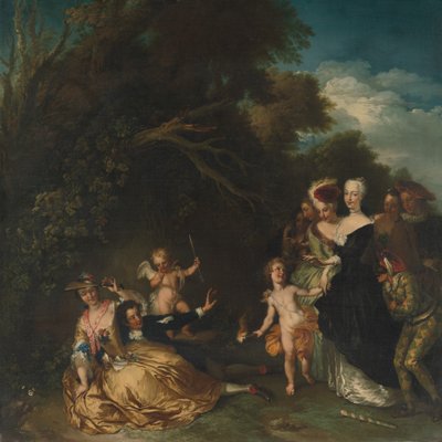 Surprised, or Infidelity Found Out by Christian Wilhelm Ernst Dietrich