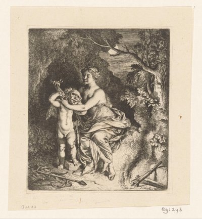 Venus Tying Amor