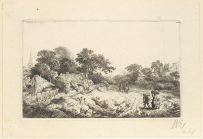 Path Behind the Village by Christian Wilhelm Ernst Dietrich