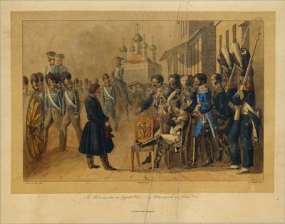 Vyazma on August 30, 1812 by Christian Wilhelm Faber du Faur von