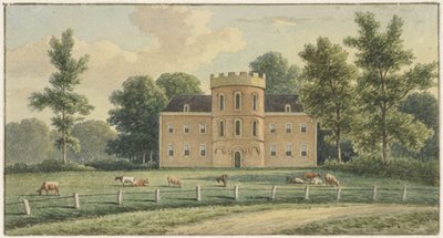 The House de Wildenborch, near Lochem by Christianus Hendricus Hein