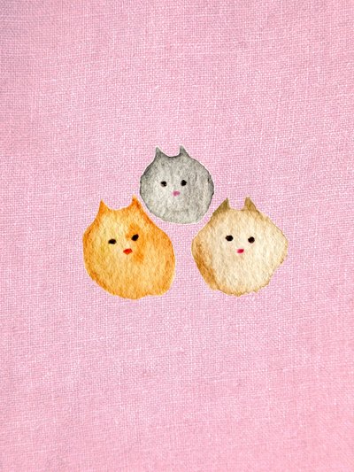 Pink Cat by Christina Misuro