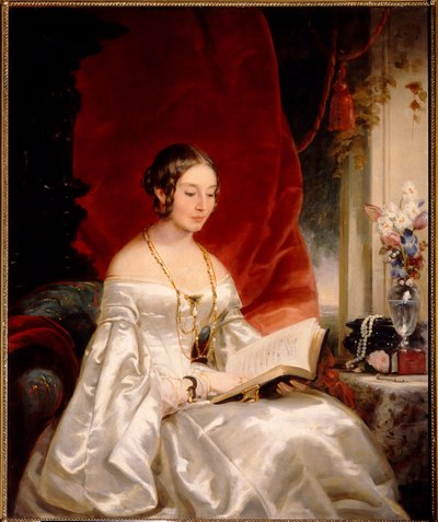 Portrait of Princess Maria Ivanovna Kotschubei, née Baryatinskaya by Christina Robertson