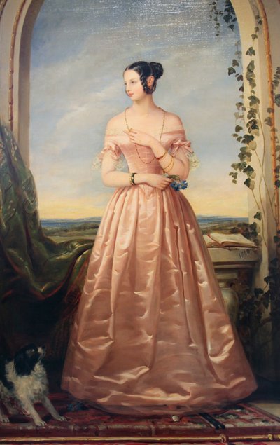 Portrait of the Grand Duchess Alexandra Nikolaevna by Christina Robertson