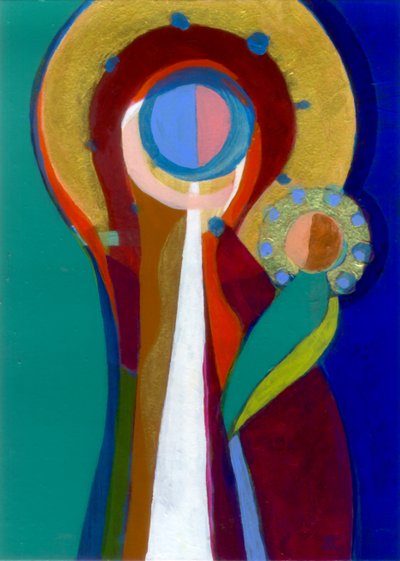 Madonna and Child by Christina Saj