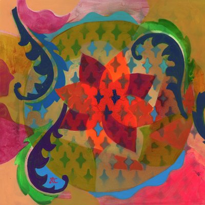 Meditation 9 Transfiguration, c 2017 by Christina Saj