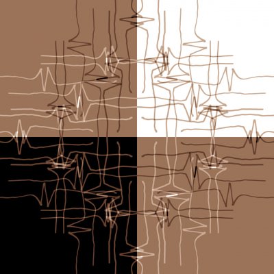 Abstract Wave Patterns by Christina Sillen