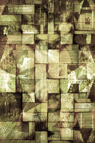 Earthy Geometric Fragments by Christina Sillen