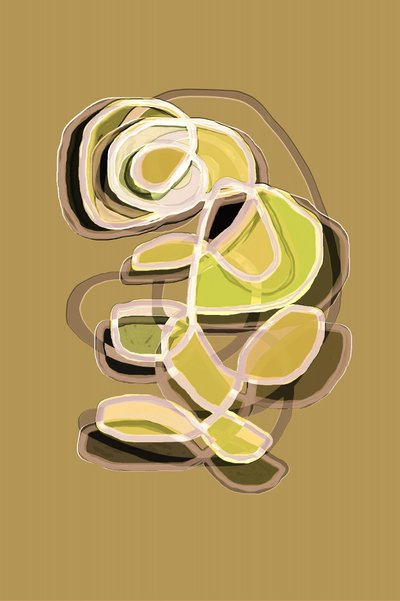 Earthy Organic Flow by Christina Sillen