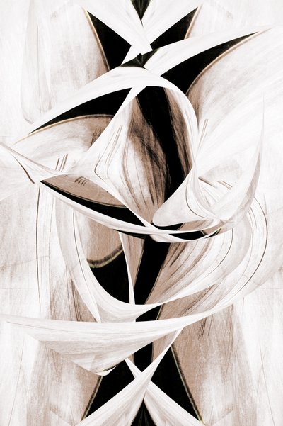 Elegant Abstract Curves by Christina Sillen