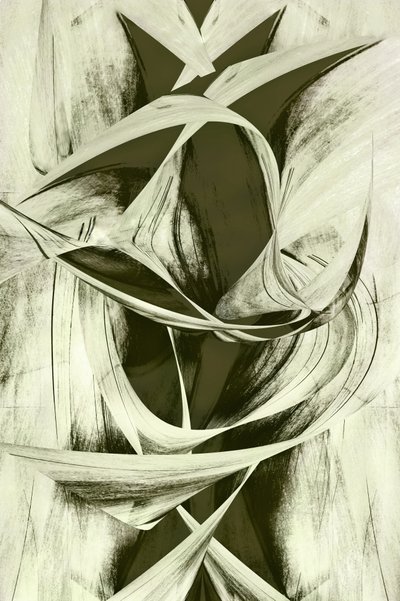 Flowing Abstract Forms by Christina Sillen