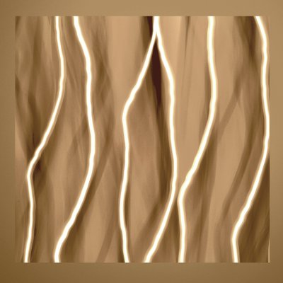 Golden Fluid Lines by Christina Sillen