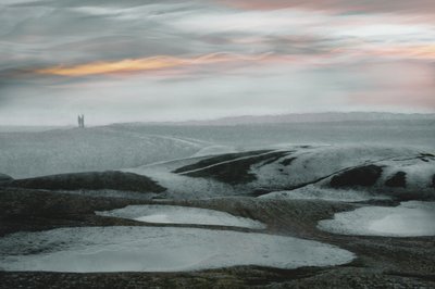 Misty Winter Ruins by Christina Sillen