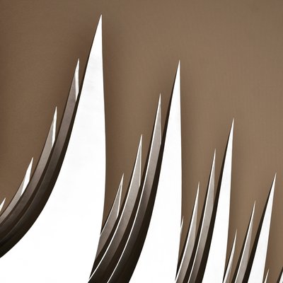 Modern Abstract Spikes by Christina Sillen