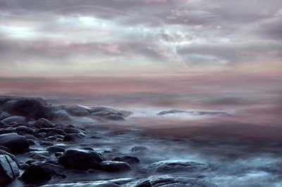 Moody Ocean Twilight by Christina Sillen