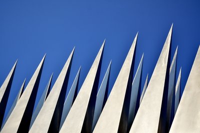Sharp Blue Spikes by Christina Sillen