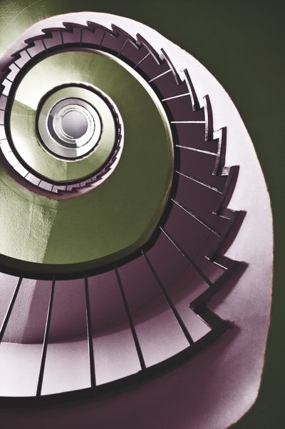 Stairwell to Duality by Christina Sillen