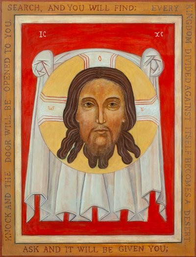 The Holy Face Icon by Christine Hales