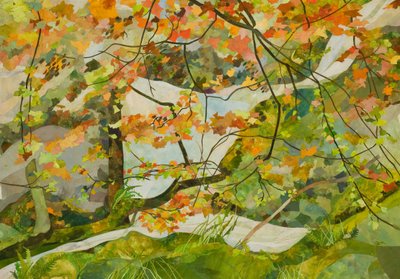 Autumn Honister Stream, 2018 by Christine McKechnie