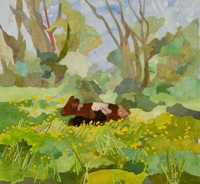Southolt Cows, 2020 by Christine McKechnie