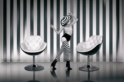 Chic Nude Stripes by Christine von Diepenbroek