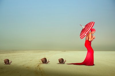 Elegant Red Journey by Christine von Diepenbroek
