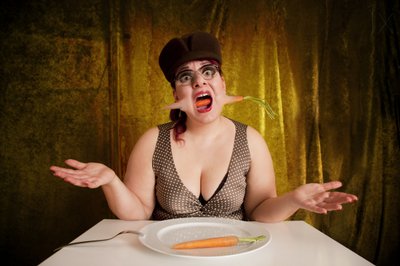 Funny Carrot Expression by Christine von Diepenbroek