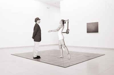 Man and Mechanical Woman by Christine von Diepenbroek