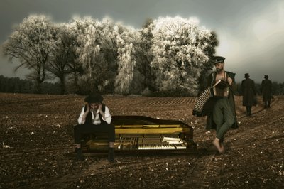 Melancholy Field Musicians by Christine von Diepenbroek