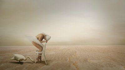 Swan Dancer Solitude by Christine von Diepenbroek