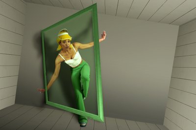 Through the Green Frame by Christine von Diepenbroek