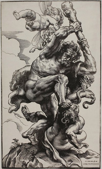 Hercules Slaying Envy by Christoffel Jegher