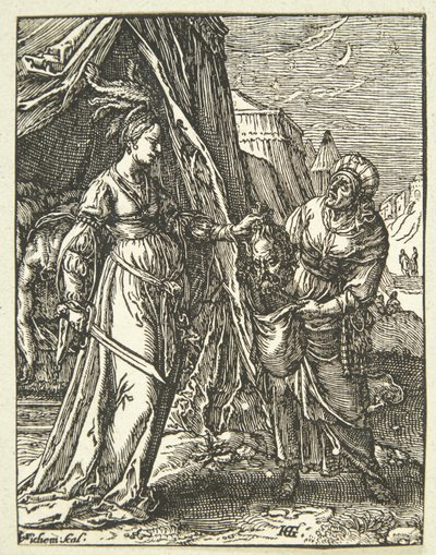 Judith with the Head of Holofernes by Christoffel van