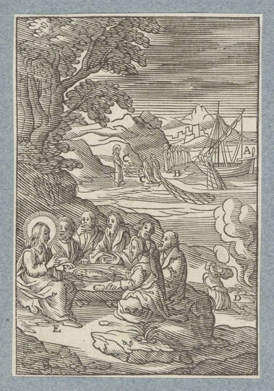 Christ Giving the Keys of Heaven to Peter by Christoffel van Sichem (II)