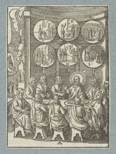 Christ Appears for the Last Time to the Apostles by Christoffel van Sichem (II)